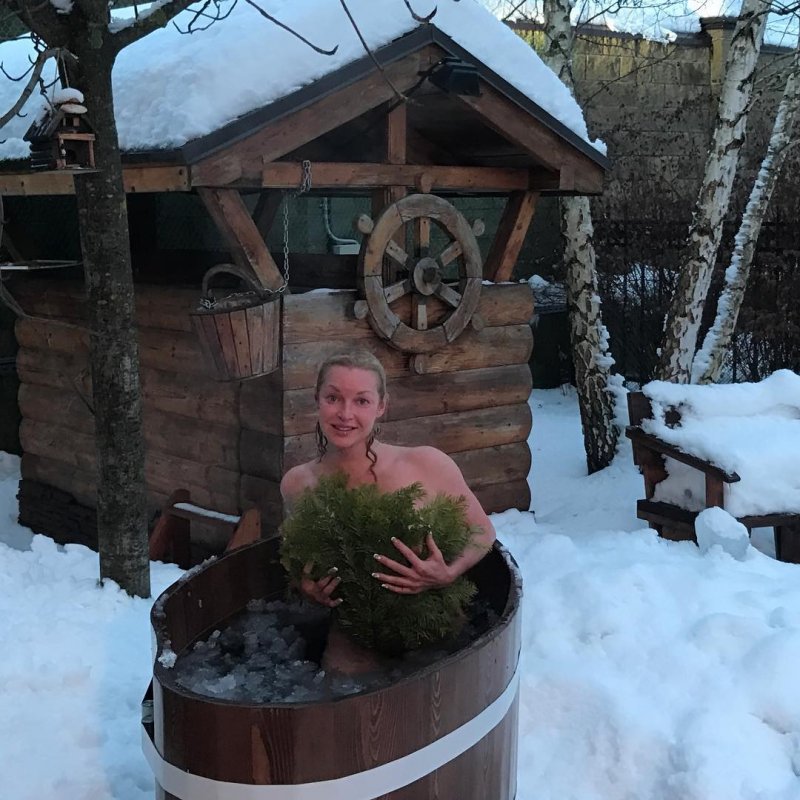 После бани
