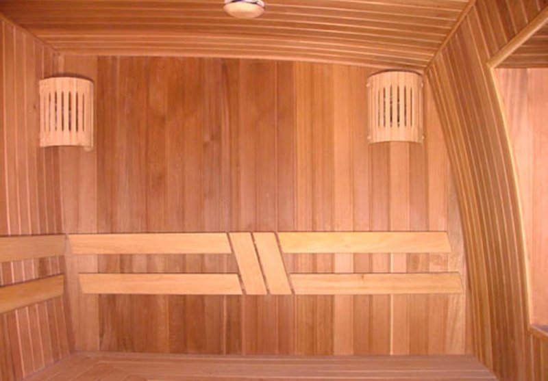 Предбанник из вагонки