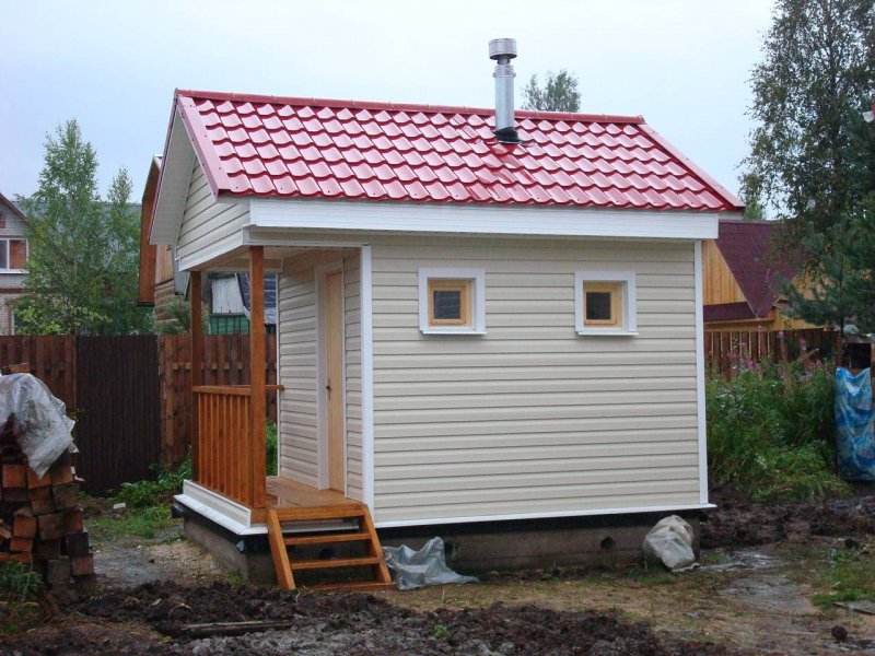 Сайдинг для бани