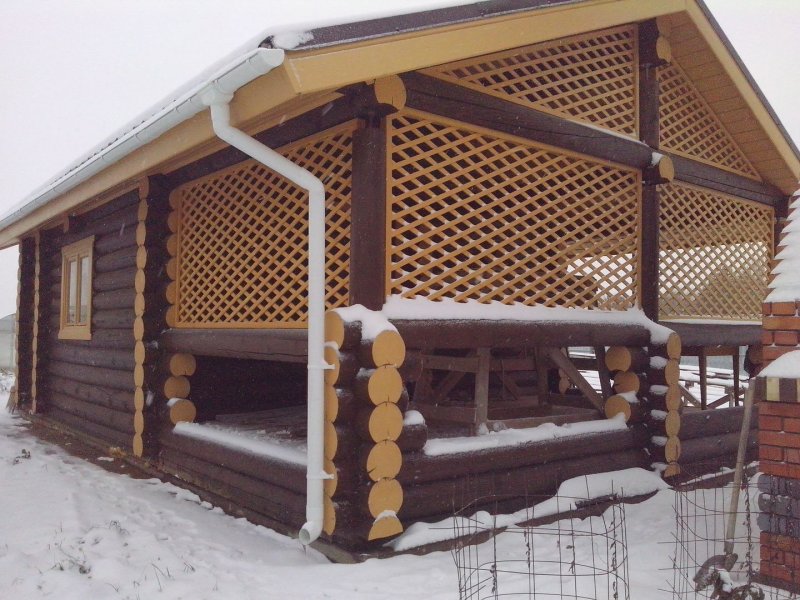 Бани картинки фото внешняя отделка