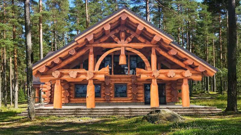 Post Beam баня
