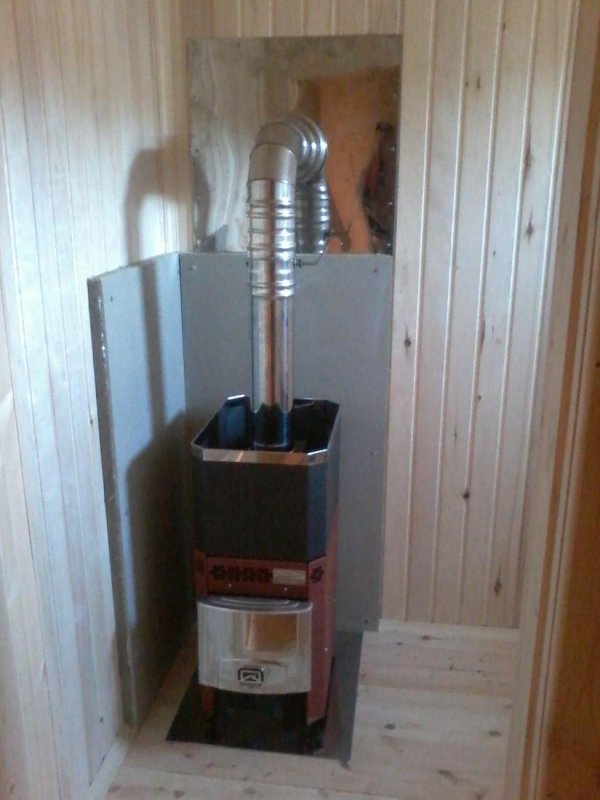 Отделка каркасной бани