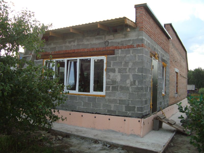 Баня из газосиликатных блоков