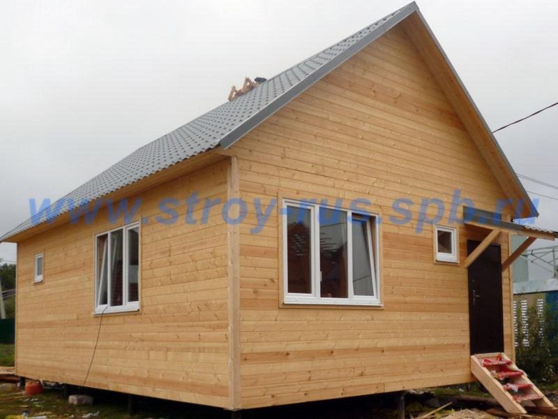 Баня из клееного бруса 5*5