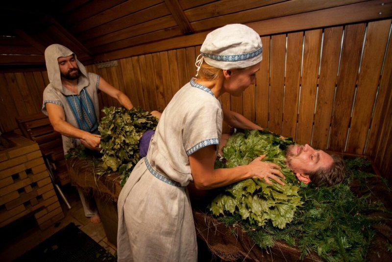 Баня в древней Руси