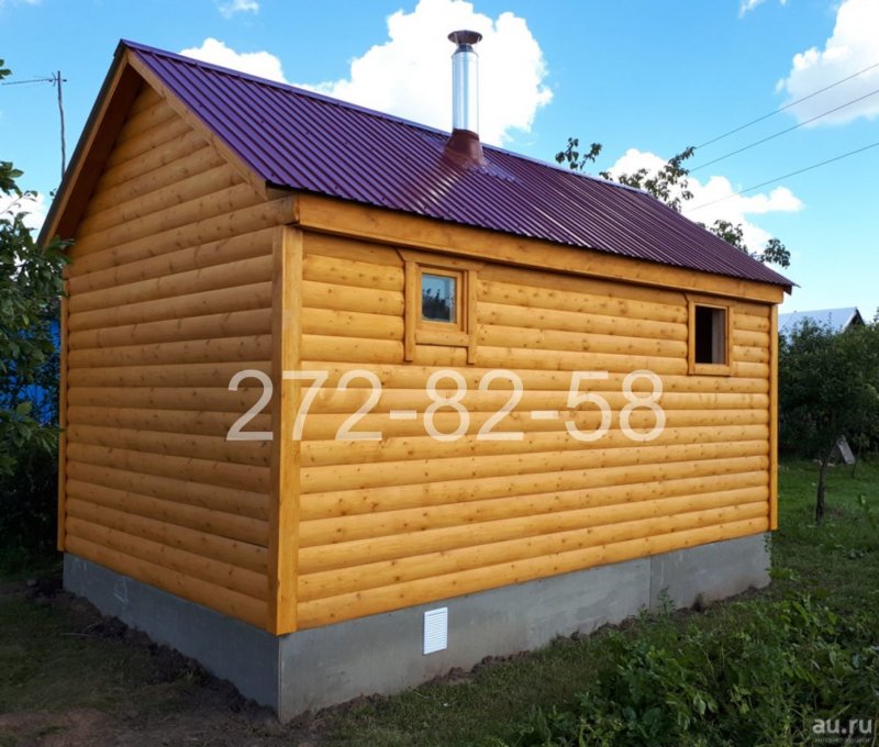 Каркасная баня 3х5