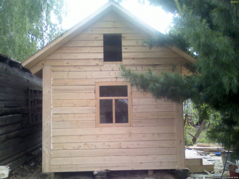 Баня из бруса 3х3