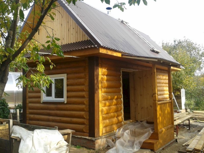 Баня сруб 6х3 25см
