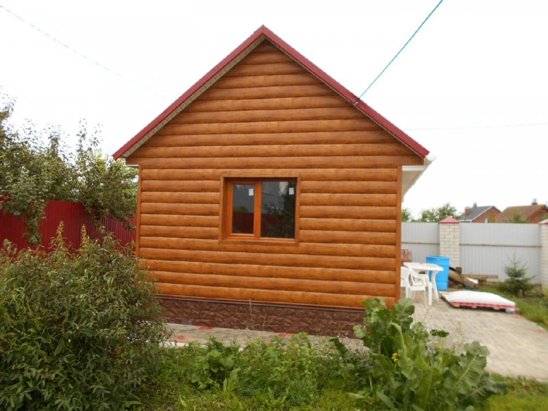 Баня из сайдинга