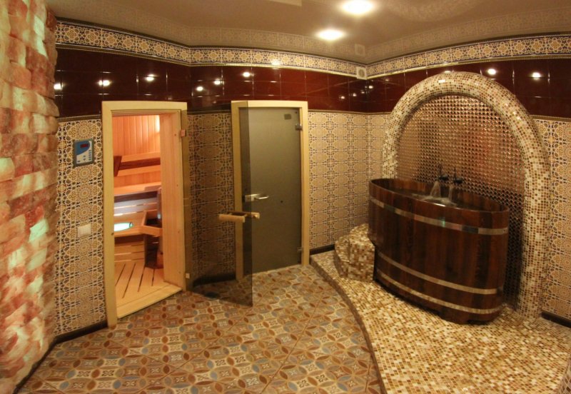 Турецкая баня блочные 285х195