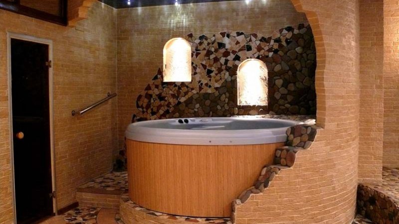 Джакузи в подвале