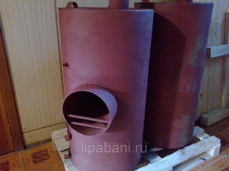 Печи для бани круглые вертикальные