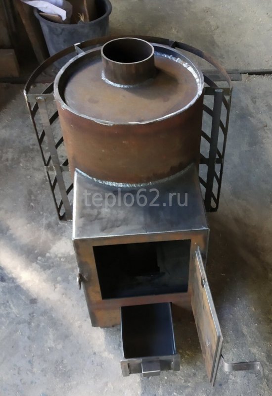 Самодельные печи для бани из трубы
