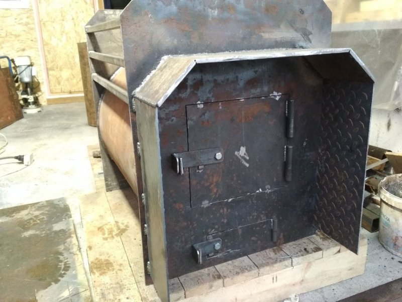 Теплообменник для банной печи на 530 трубу