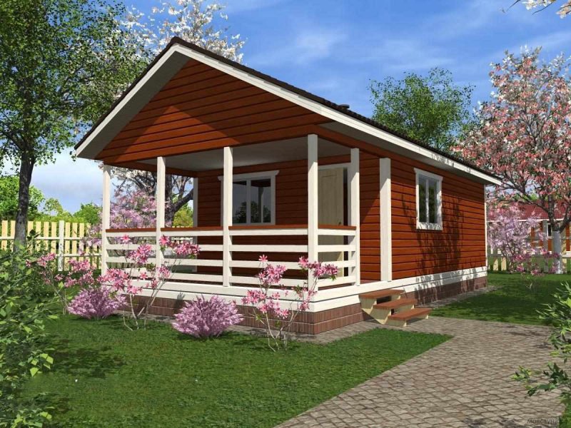 Дом изпрофирированого бруса