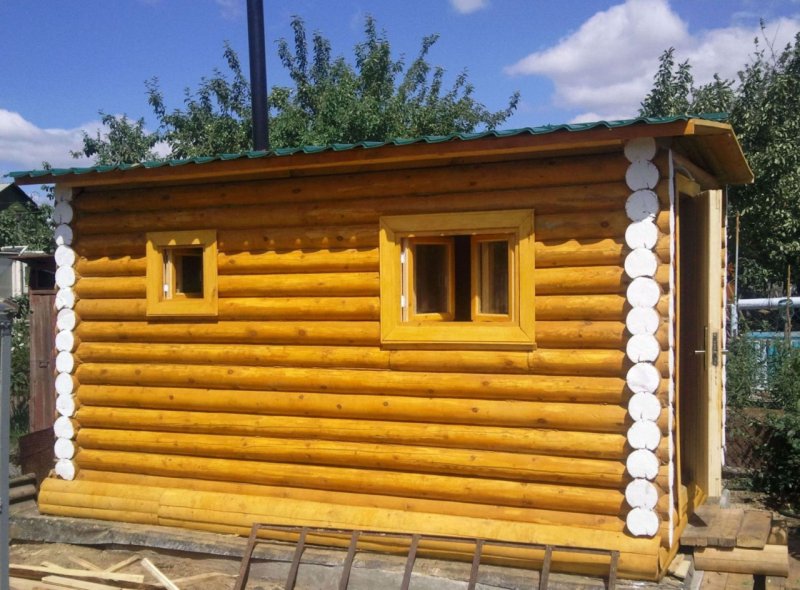 Каркасная баня 2х6