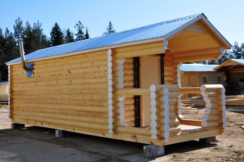 Мобильная баня 5х2.3