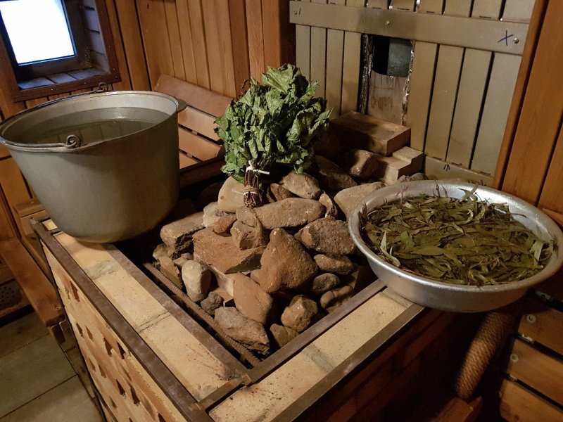 Баня на дровах