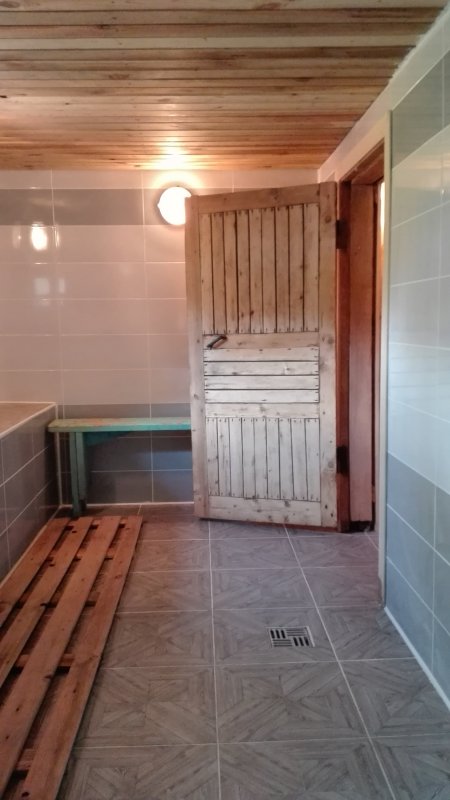 Кафель в парилке