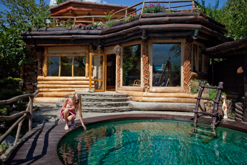 Kakslauttanen (Финляндия) традиционный дом