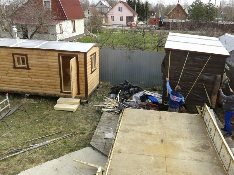 Баня бруса 2х3 внутри