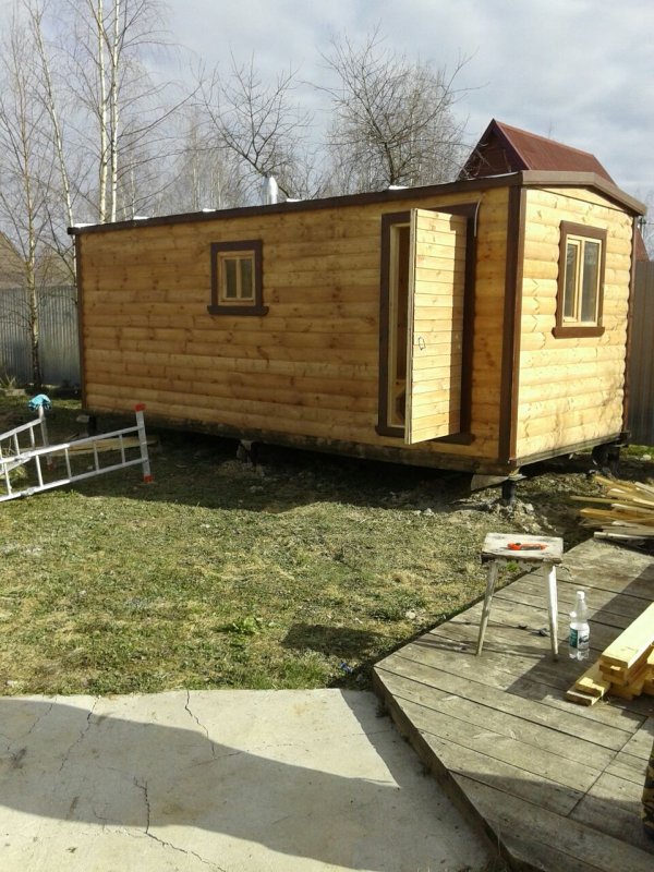 Баня 2х3 из бруса