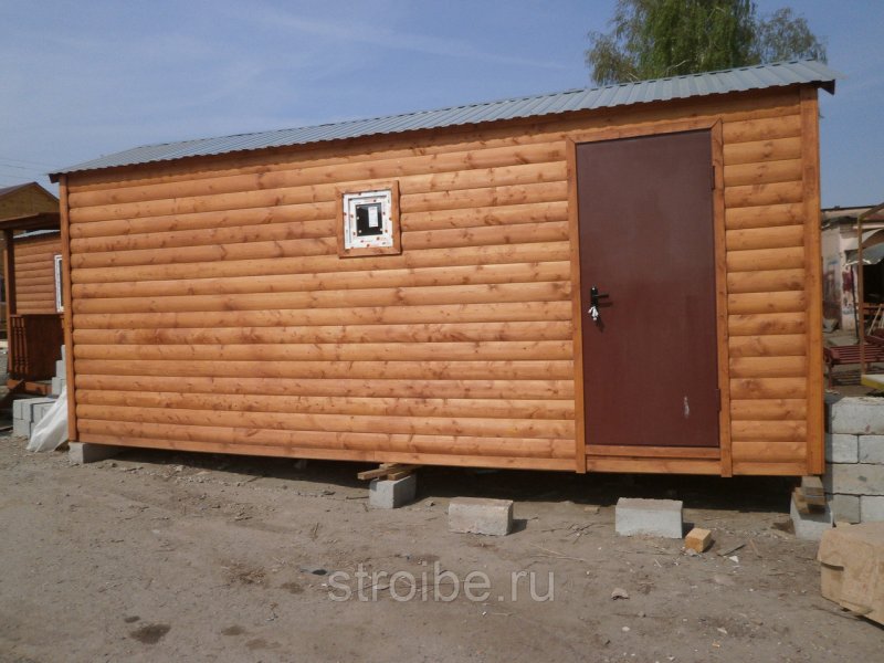Баня вагончик
