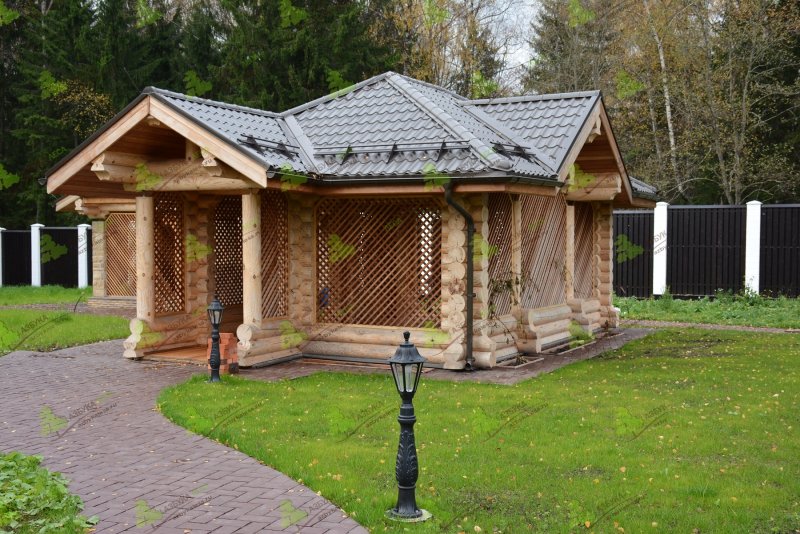 Деревянные бани из бревна
