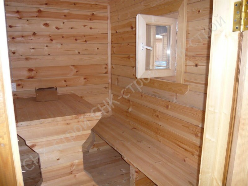 План бани 5х8
