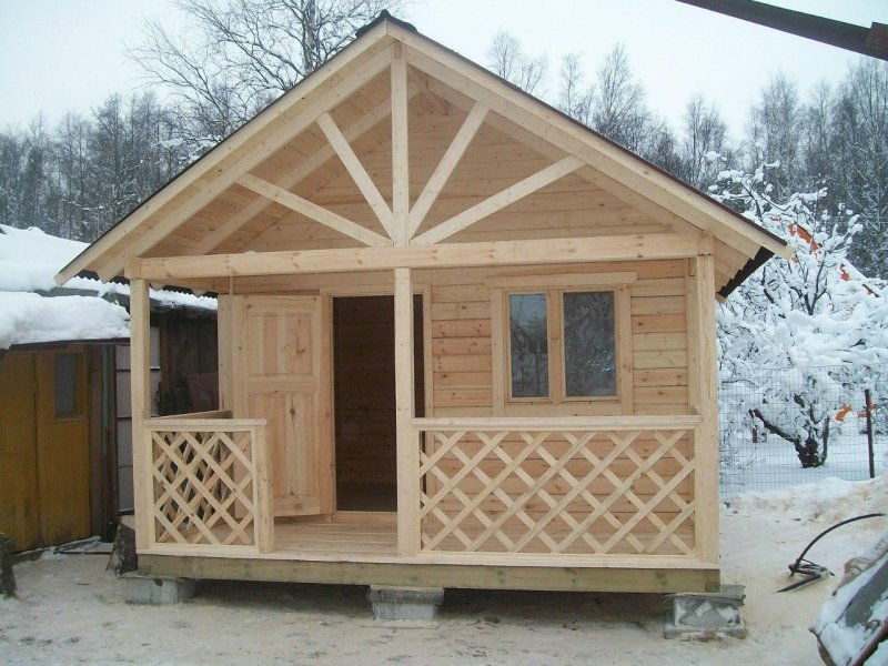 Каркасная баня 3х5
