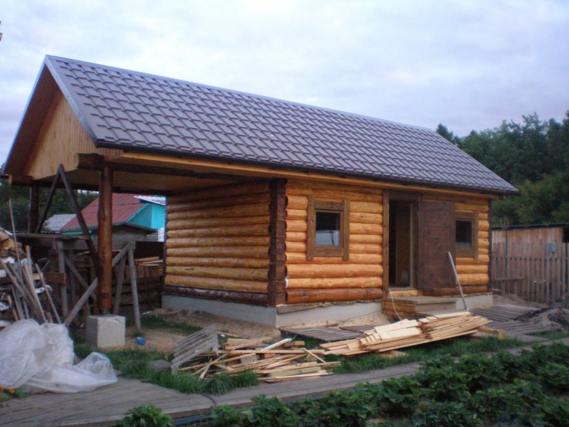 Фасад бани