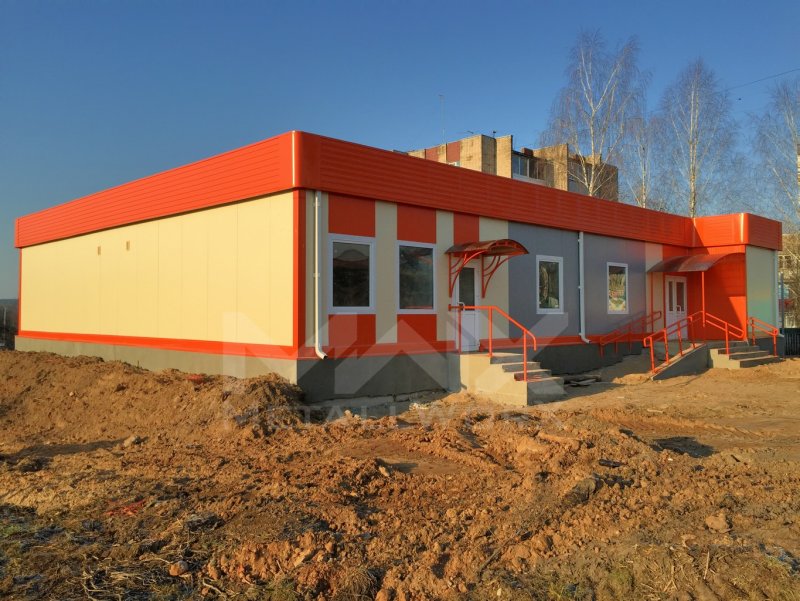 Строительство павильонов из сэндвич панелей Уссурийск