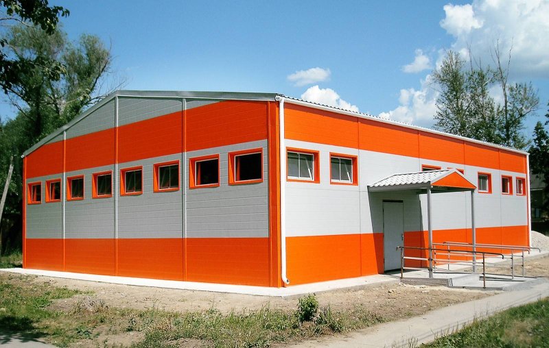 Домик из сэндвич панелей