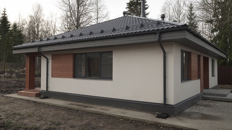 Дом из металлических сэндвич панелей