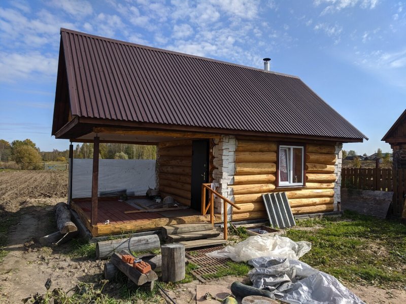 Новые постройки бани