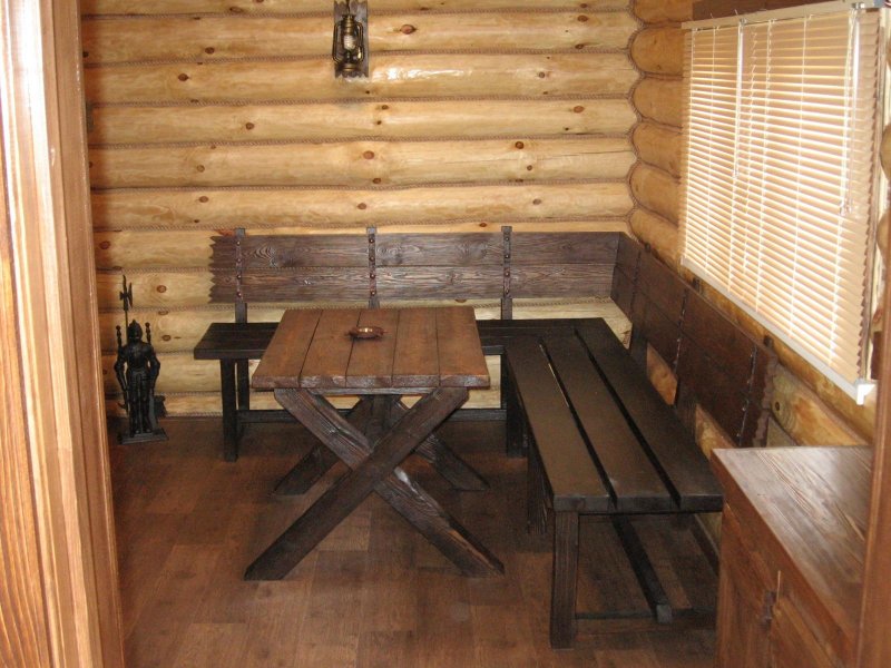 Лавочка в предбанник