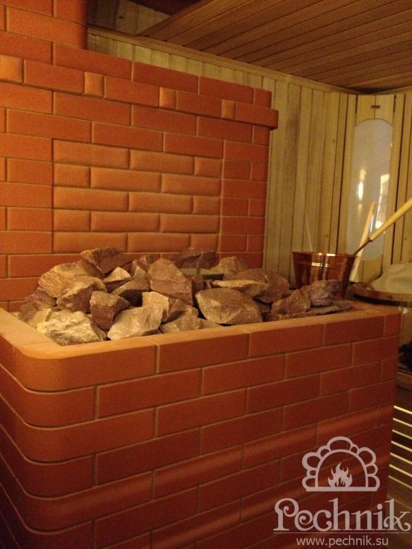 Печь для бани из кирпича