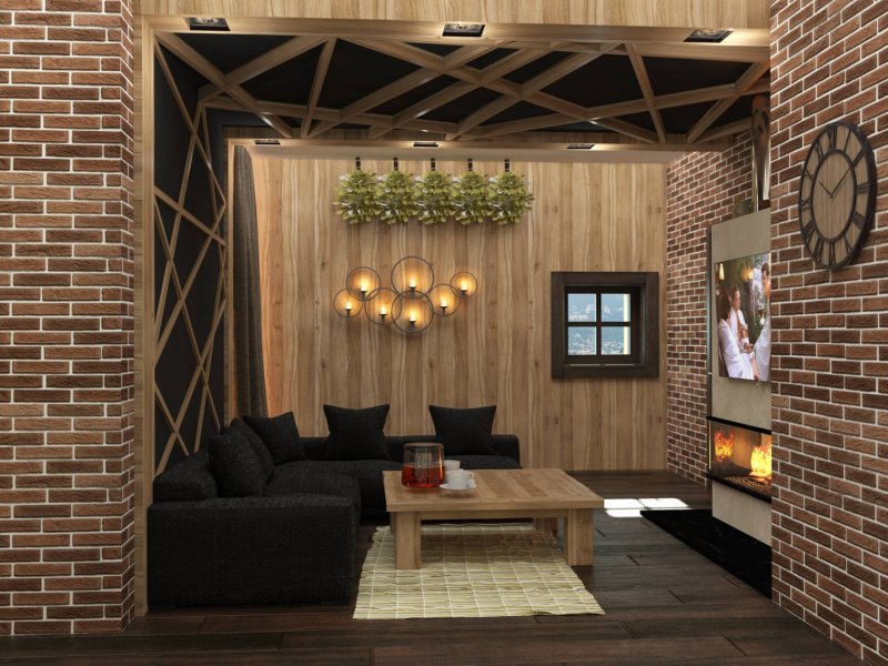 Баня в стиле Loft