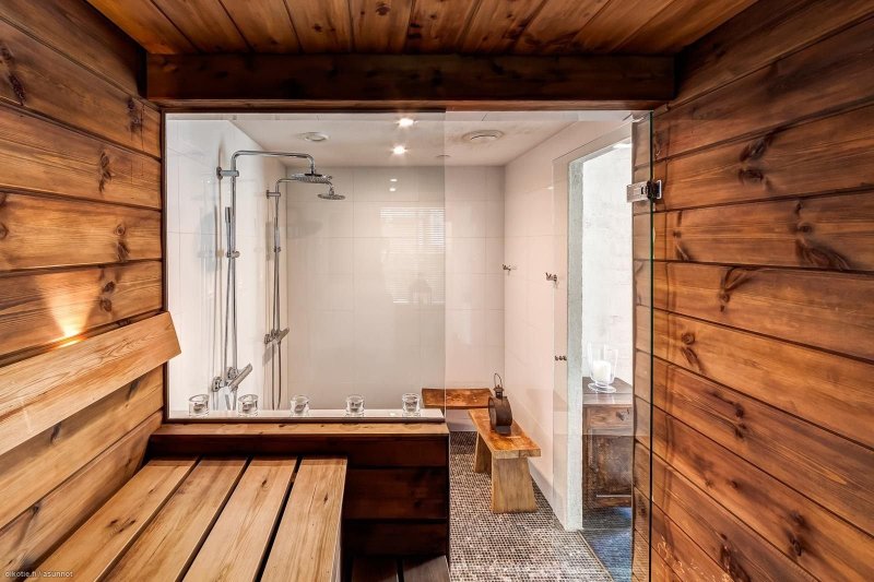 Баня в стиле Loft