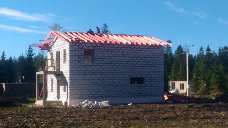 Проект дома Нарва 8 из газоблока