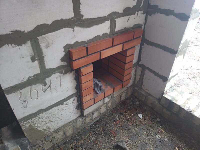 Газобетон в печи