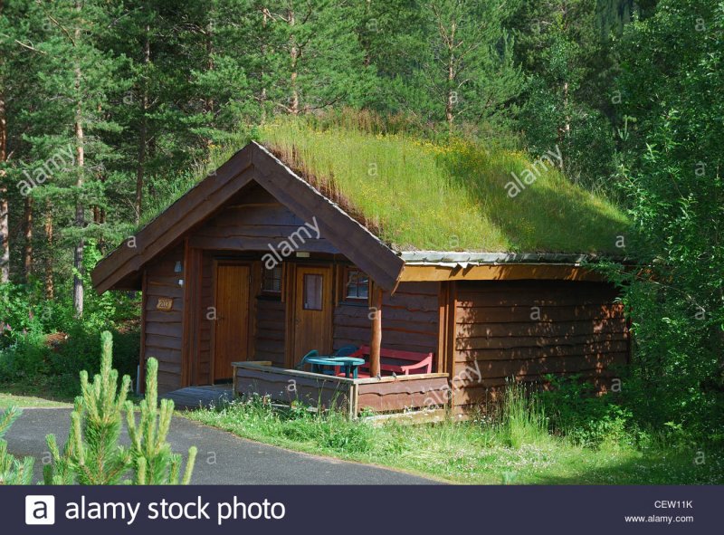 Баня с Земляной крышей