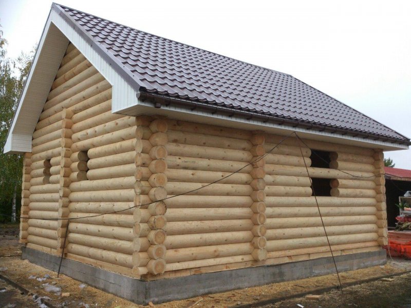 Кровля бани