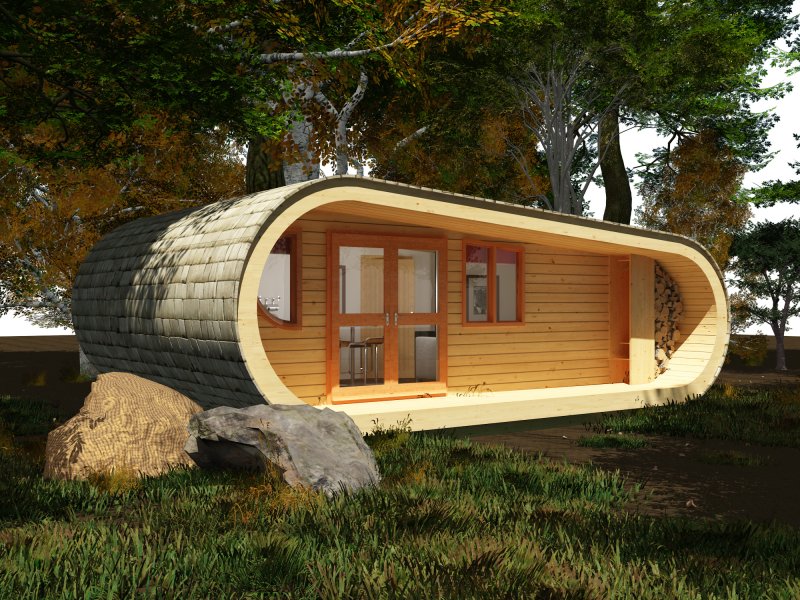 Деревянный дом Eco Perch