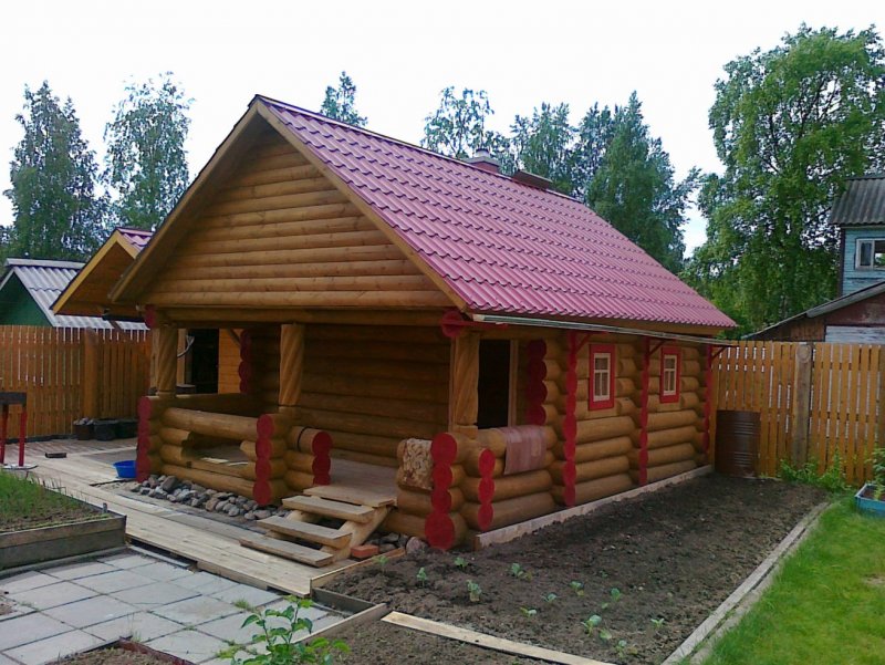 Банька из кругляка