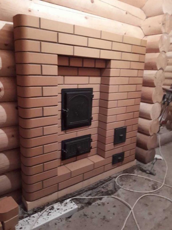 Кирпичные печи для бани на дровах