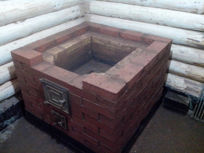Печь для бани из кирпича