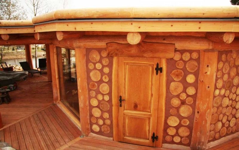 Баня Cordwood