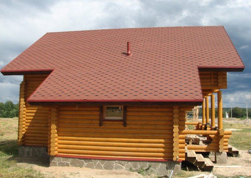 Кровля бани