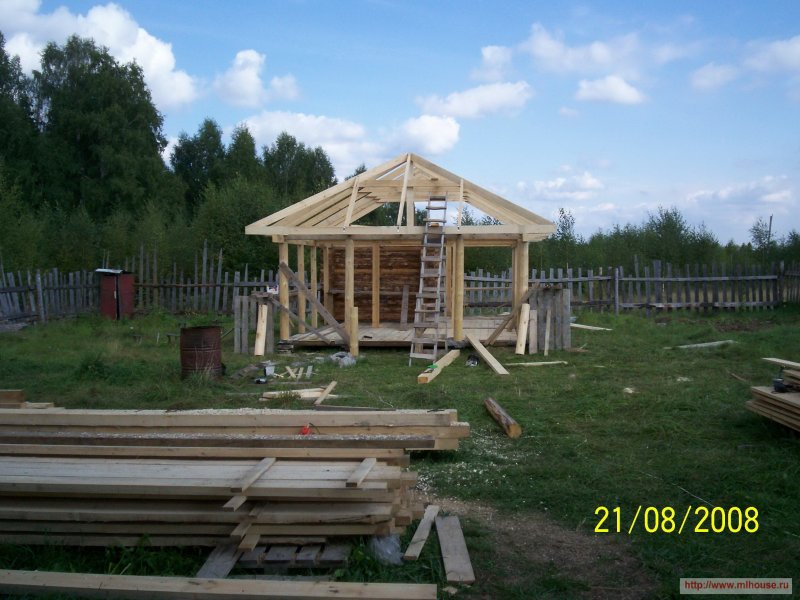 Виды крыш для бани (102 фото)